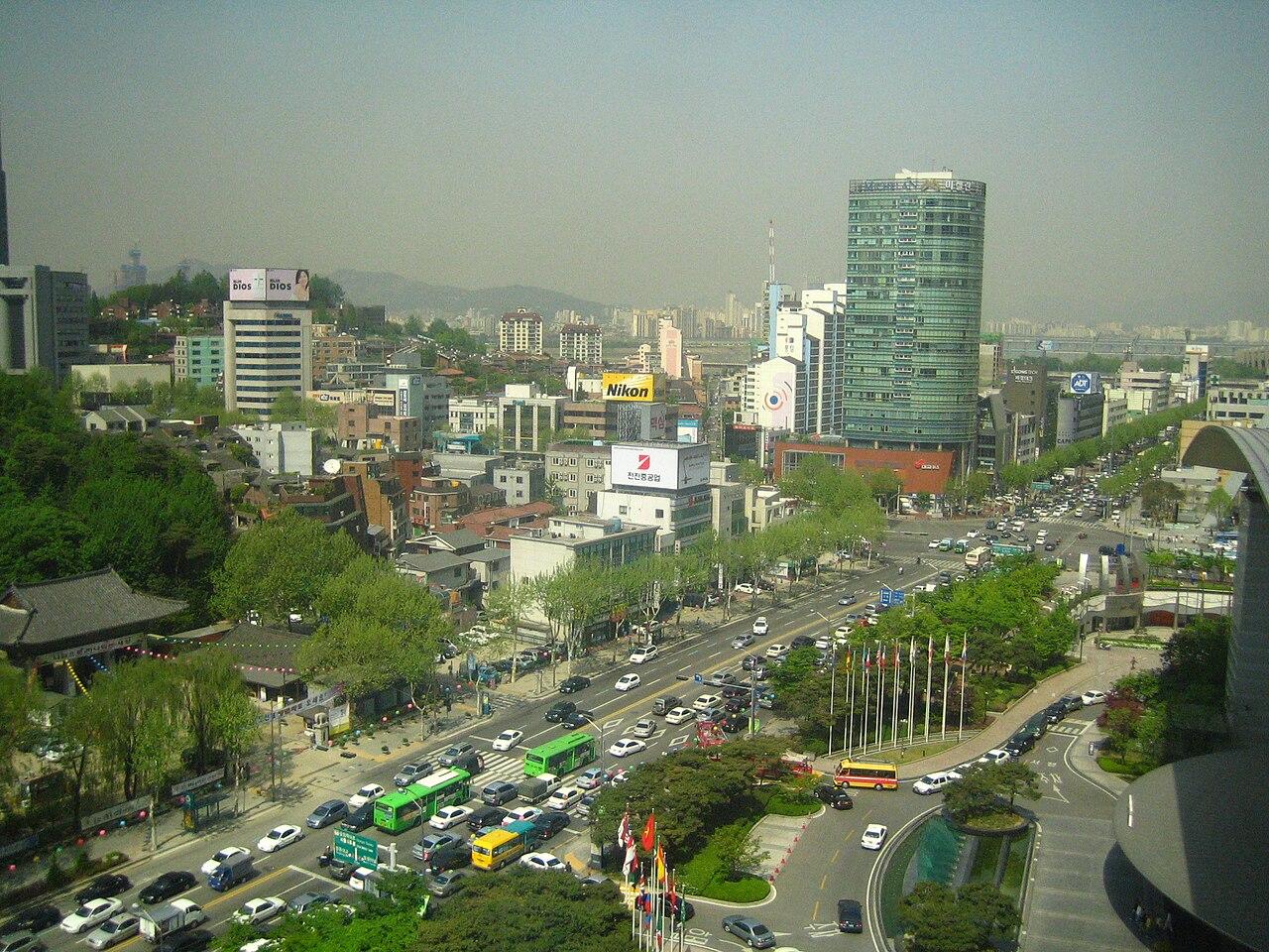 COEX Mall area in Gangnam, Seoul