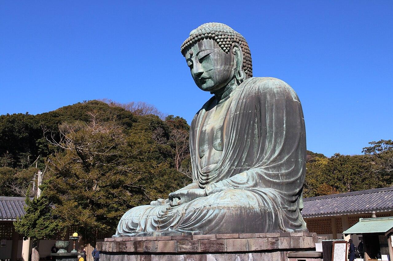 The Great Buddha at Kotoku-in in Kamakura
