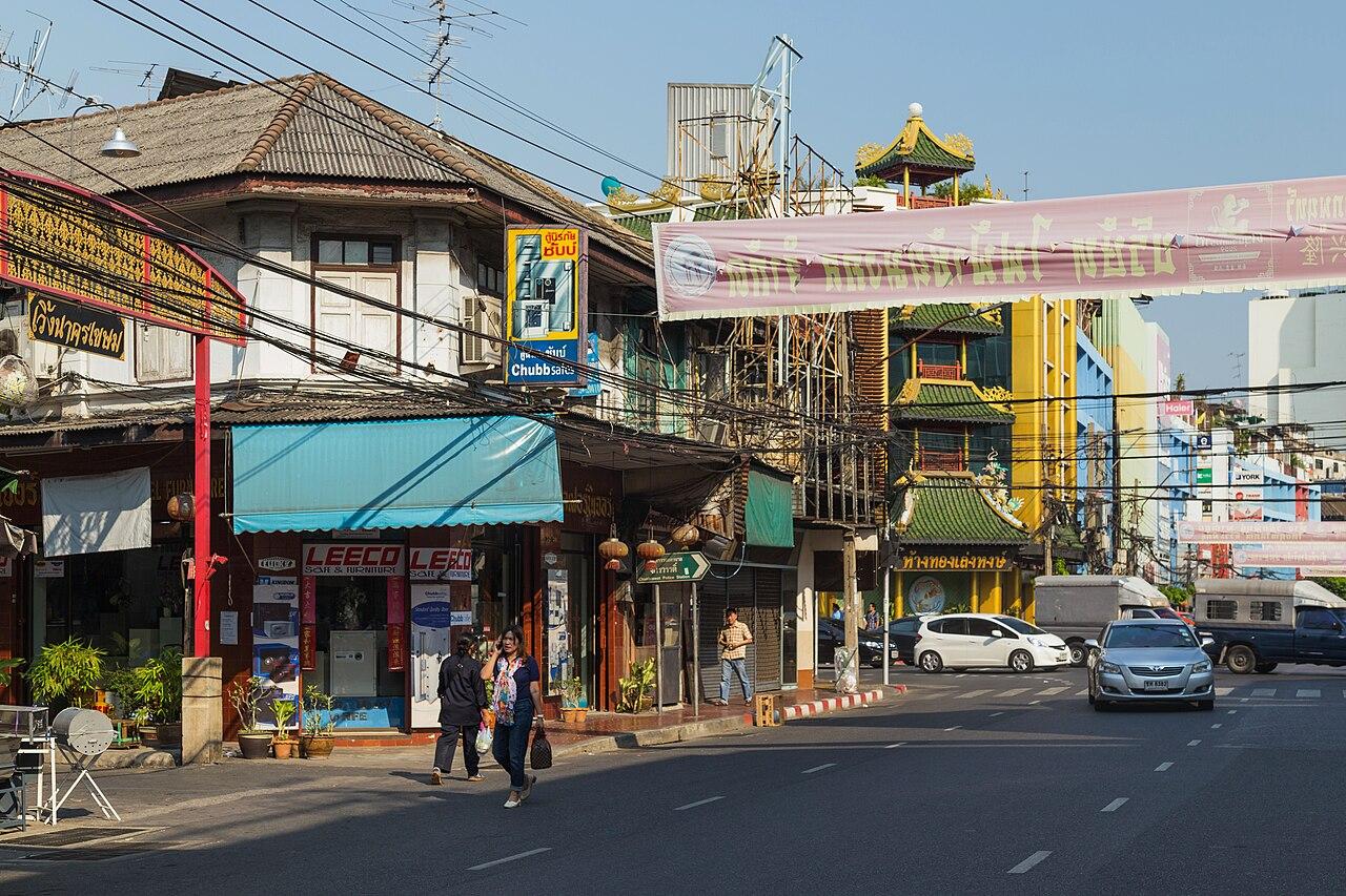 Yaowarat Road in Bangkok's Samphanthawong district
