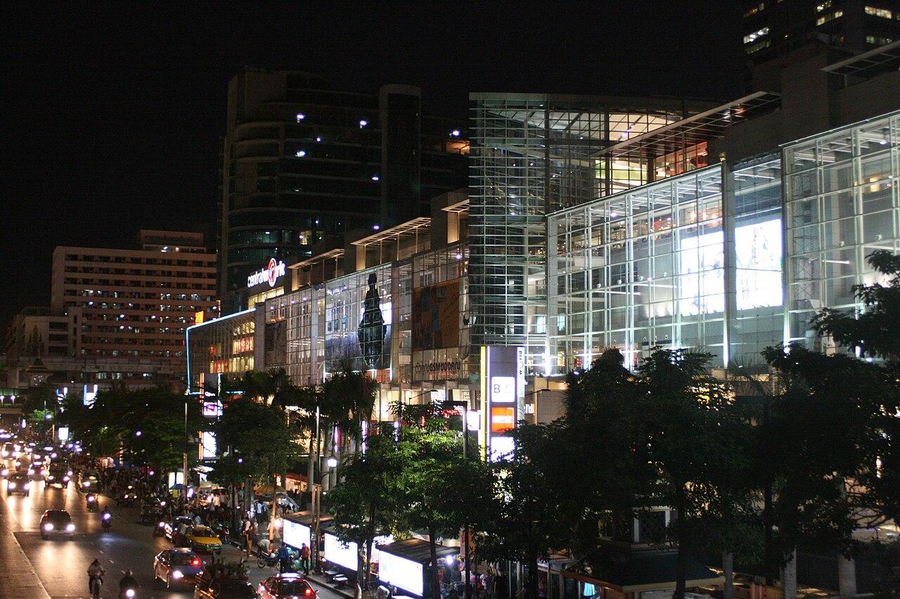 CentralWorld shopping complex in Bangkok