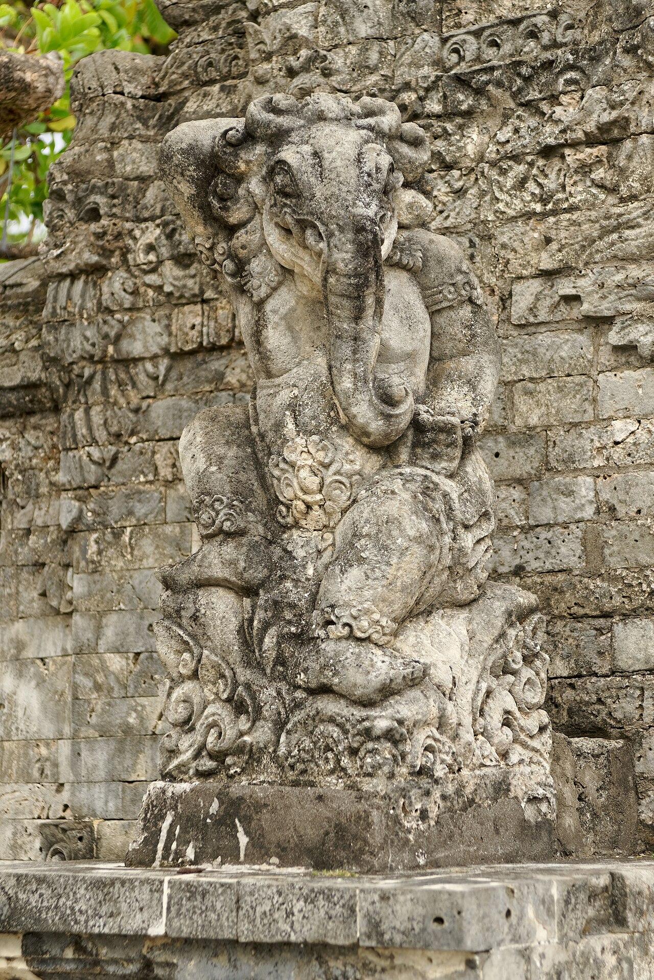 Pura Luhur Uluwatu temple on the cliff