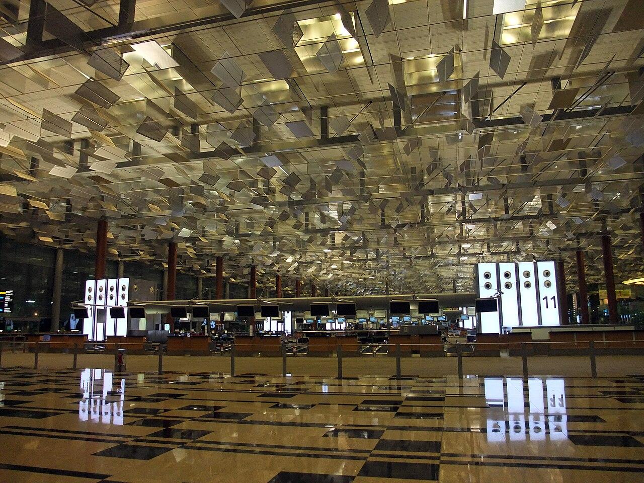 Changi Airport Terminal 3 transit hall